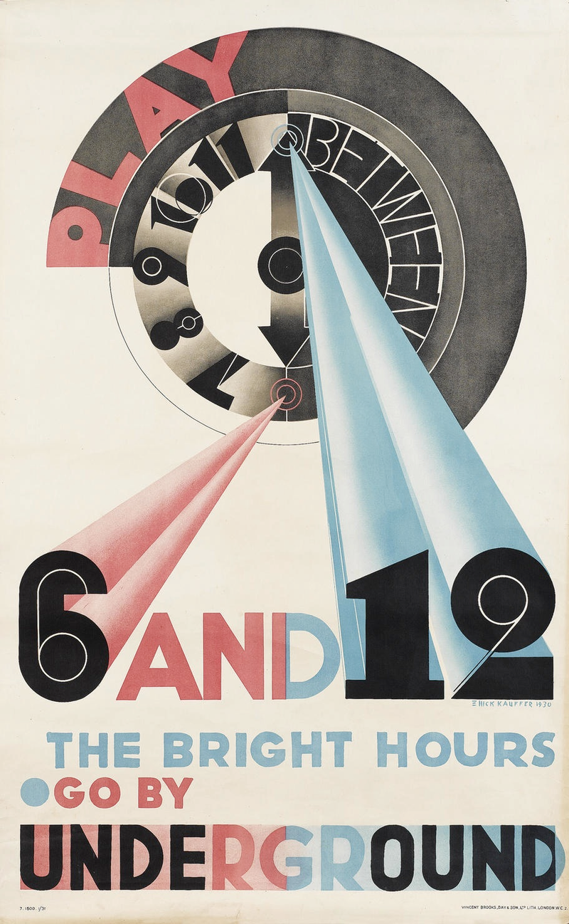 Illustration for article titled 1920s London Underground Posters Remind Us That Trains Are Wonderful